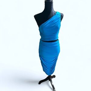 Express - Two Piece - Skirt & Top - Small - Blue